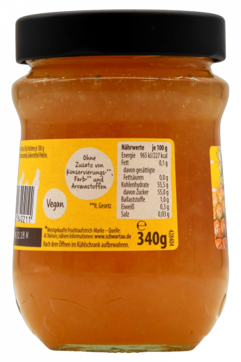 Schwartau Extra Ananas 4 x 340g Gläser