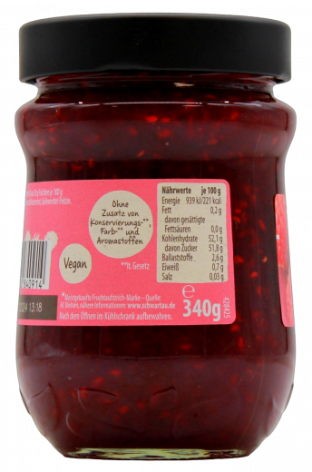 Schwartau Extra Himbeere 4 x 340g Gläser