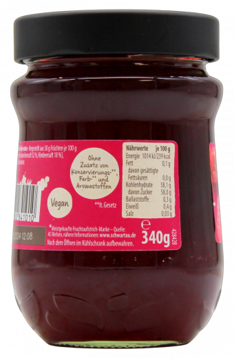 Schwartau Extra Himbeer-Johannisbeere Gelee 4 x 340g Gläser