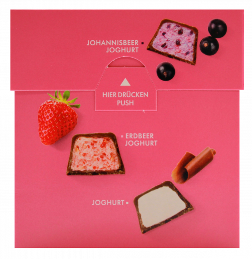 Ritter Sport Schokowürfel Joghurt Schatz 4 x 176g Schachteln