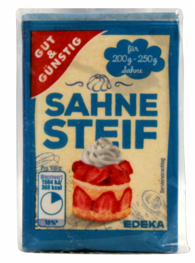 Gut & Günstig Sahnesteif 21 x 40g Packungen