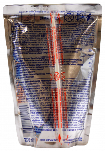 Capri Sun Safari, 40 x 200ml Trinkpäckchen