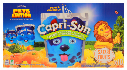 Capri Sun Safari, 40 x 200ml Trinkpäckchen
