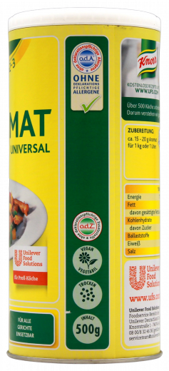 Knorr Aromat Universal, 1 x 500g Dosen