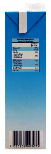 Milchwolke H-Milch 1,5%, 12 x 1000ml Packungen