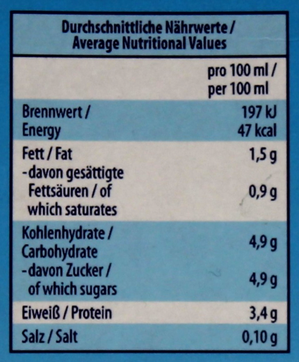 Milchwolke H-Milch 1,5%, 12 x 1000ml Packungen