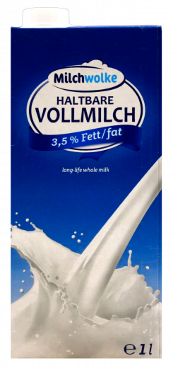 Milchwolke H-Milch 3.5%, 12 x 1000ml Packungen