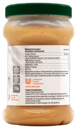 Knorr Professional Würzpaste Knoblauch, 1 x 750g Gläser