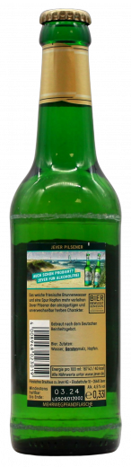 Jever Pilsener 4.9% vol., 24 x 330 ml Flaschen MEHRWEG