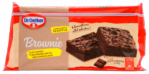 Dr. Oetker Fertiger Brownie 3 x 300g Packungen