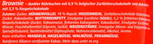 Dr. Oetker Fertiger Brownie 3 x 300g Packungen