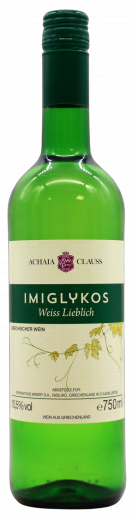 Achaia Clauss Imiglykos Weißwein lieblich 10.5% vol., 6 x 750ml Flaschen