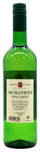Achaia Clauss Imiglykos Weißwein lieblich 10.5% vol., 6 x 750ml Flaschen