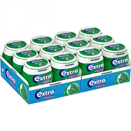 Wrigley's Extra Professional Fresh Spearmint ohne Zucker 12 x 50er Dosen