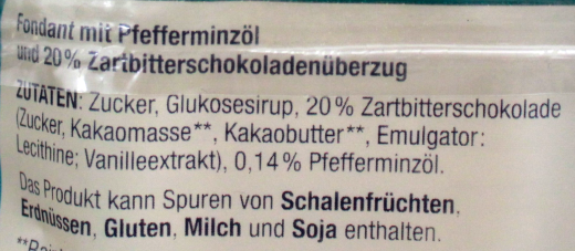 Herzstücke Pfefferminz-Taler mit 20% Zartbitterschokolade, 5 x 250g Schale