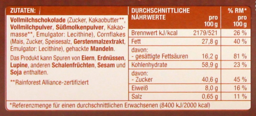 Gut & Günstig Crunchy Flakes, 9 x 250g Packungen