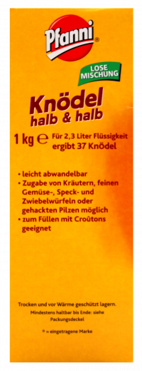 Pfanni Knödel halb und halb 2 x 1000g Packungen