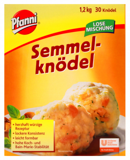 Pfanni Semmelknödel 2 x 1200g Packungen