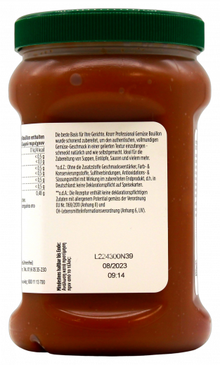 Knorr Professional Bouillon Huhn, 1 x 800g Gläser