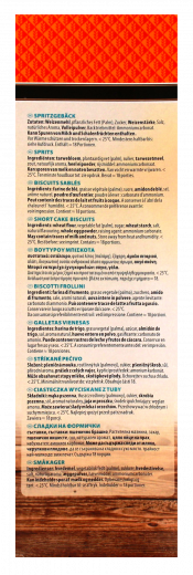 Continental Bakeries Spritzgebäck 5 x 400g Packungen