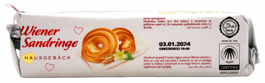Coppenrath Hausgebäck Wiener Sandringe 7 x 200g Packungen