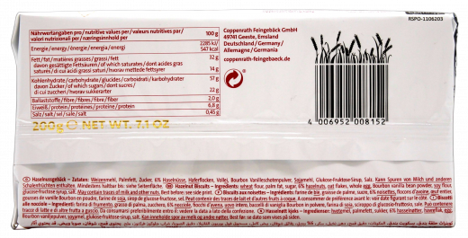 Coppenrath Hausgebäck Haselnuss Ringe, 7 x 200g Packungen