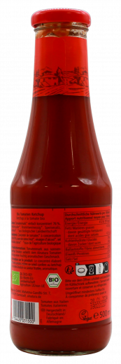 Alnatura Tomaten Ketchup, 3 x 500ml Flaschen
