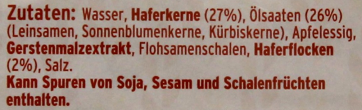 Mestemacher Unser Pures, 9 x 300g Packungen