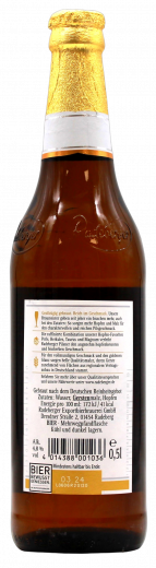 Radeberger Pilsner 4.8% vol., 20 x 500ml Flaschen MEHRWEG