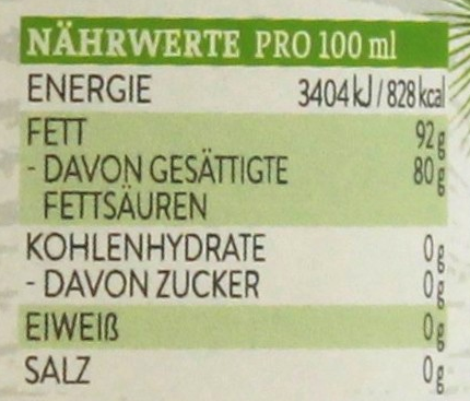 Borchers Bio BFF Kokos-Öl Nativ 3 x 200ml Gläser