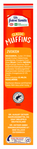 Dr. Oetker Classic Muffins Backmischung 8 x 380g Packungen