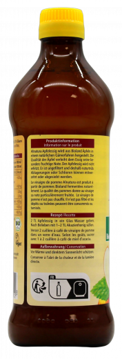 Alnatura Bio Apfelessig, 6 x 500ml Flaschen