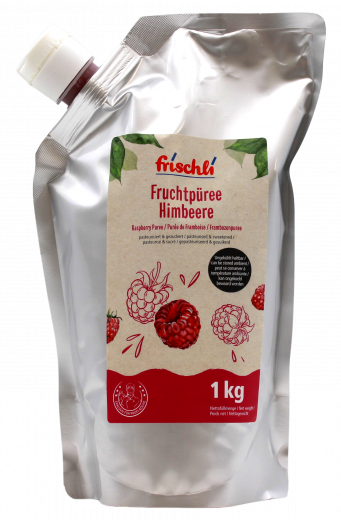 frischli Fruchtpüree Himbeere 1000g Packung