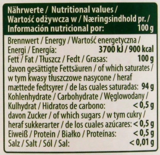 Bioasia Kokosnussöl virgin, 3 x 500ml Gläser