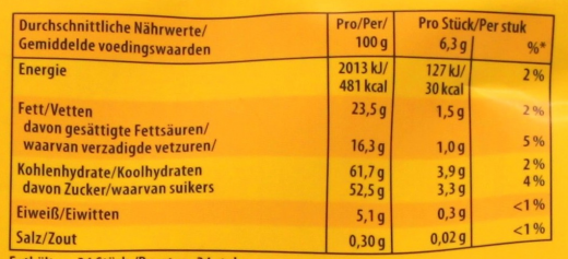 Werther‘s Original Karamell, 7 x 153g Beutel