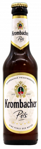 Krombacher Pils 4.8% vol., 24 x 330ml Flaschen MEHRWEG