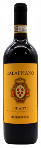 Villa Calappiano Chianti Riserva  DOCG Rotwein trocken 13% vol., 6 x 750ml Flasche