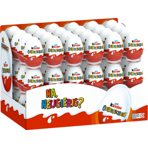 Ferrero Kinder Überraschung, 72 x 20g Eier