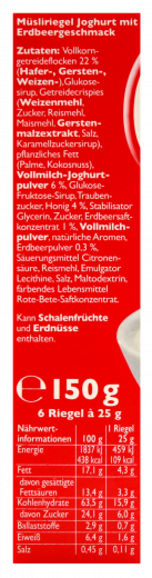 Corny Erdbeer-Joghurt 5 x 150g Packungen