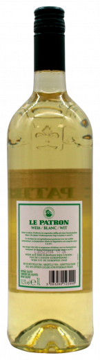 Le Patron Weißwein trocken 10.5% vol., 6 x 1000ml Flaschen