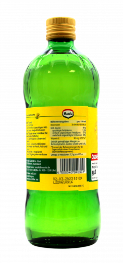 Mazola Rapsöl 6 x 750ml Flaschen