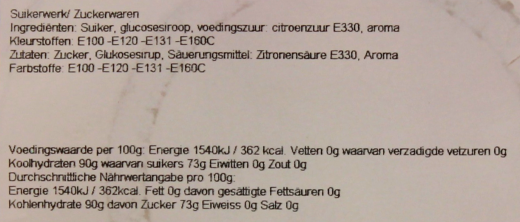 Holland Foodz Rocks Fruchtlollis 3 x 720g Dosen