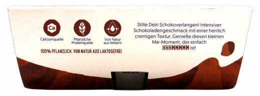 alpro verführerisch dunkle Schokolade pflanzliches Dessert vegan, 3 x 500g Packungen