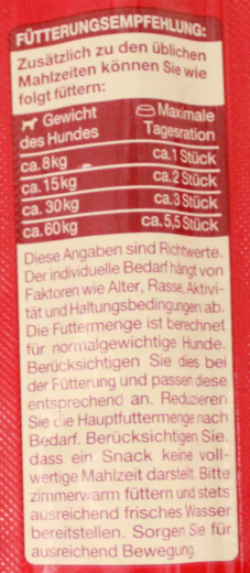 Gut & Günstig Lieblings Sticks Hundeleckerli mit Rind, 25 x 88g Packungen