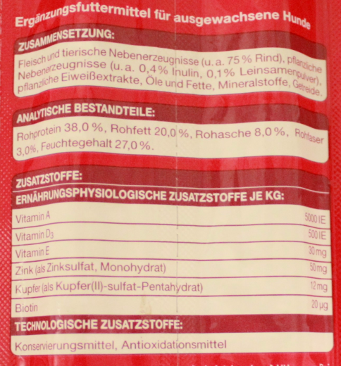 Gut & Günstig Lieblings Sticks Hundeleckerli mit Rind, 25 x 88g Packungen