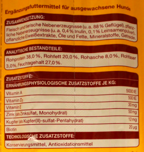 Gut & Günstig Lieblings Sticks Hundeleckerli mit Geflügel, 25 x 88g Packungen