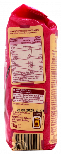 Gut & Günstig Thai Jasminreis Spitzenreis, 5 x 1000g Packungen