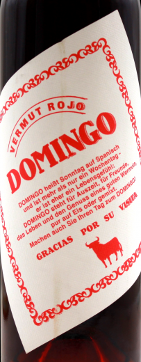 Vermut Rojo Domingo 15% vol., 6 x 750ml Flaschen