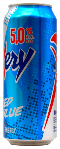 Karlsberg Mixery Iced Blue 5% vol., 24 x 500ml Dosen EINWEG