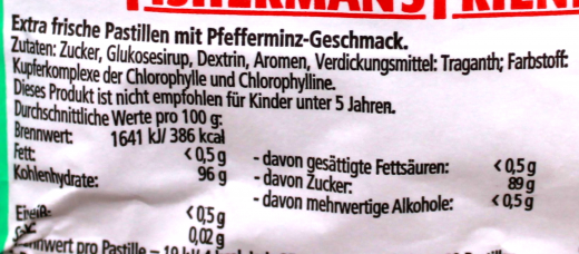 Fisherman's Friend Mint mit Zucker, 24 x 25g Beutel